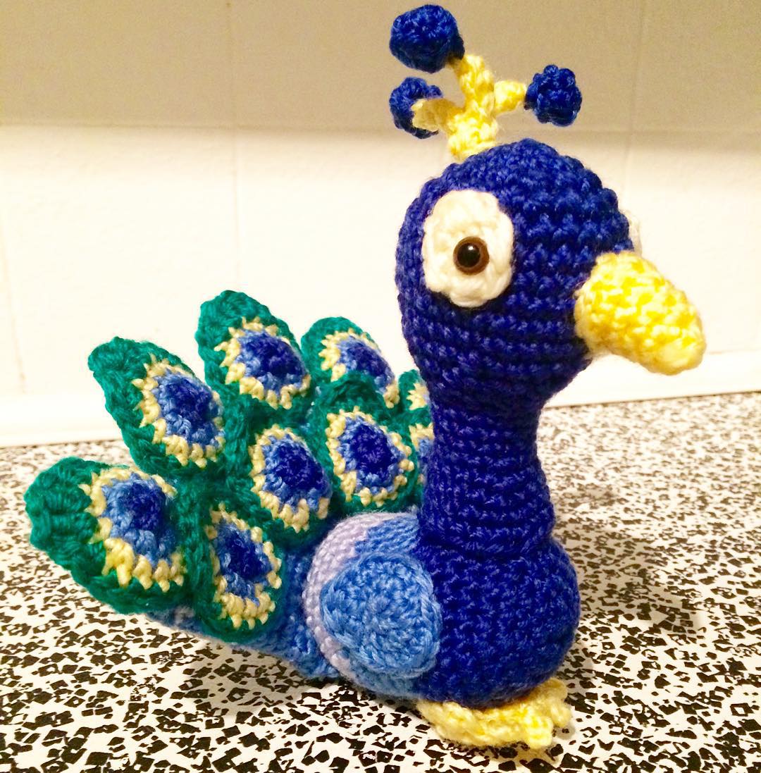 Toy Peacock Amigurumi Free Pattern Amigurumi