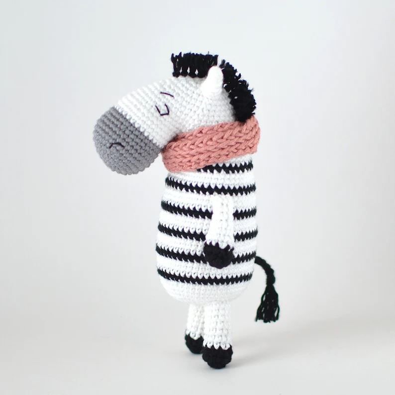Zebra Amigurumi Free Pattern - Amigurumi