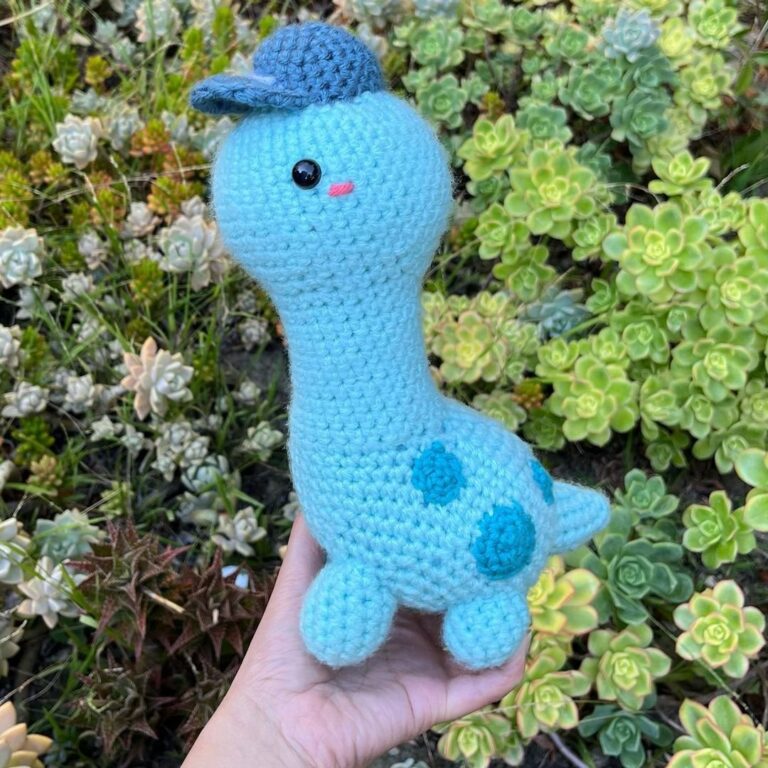 Amigurumi Brontosaurus Dinosaur Crochet Pattern – Amigurumi