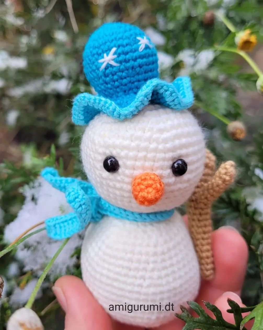 Amigurumi Snowman Crochet Pattern Amigurumi 4675