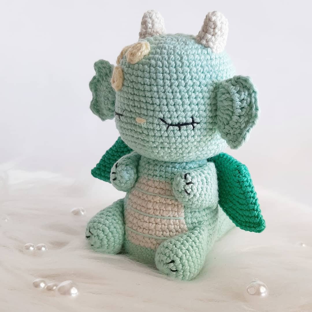 Crazy Dragon Free Crochet Pattern – Amigurumi