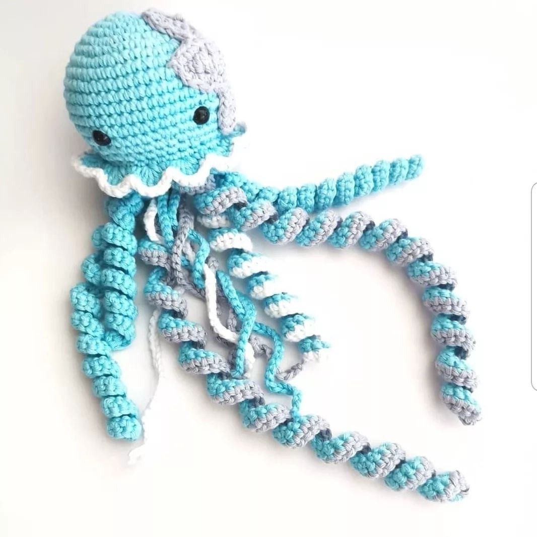 Jellyfish Crochet Free Pattern - Amigurumi