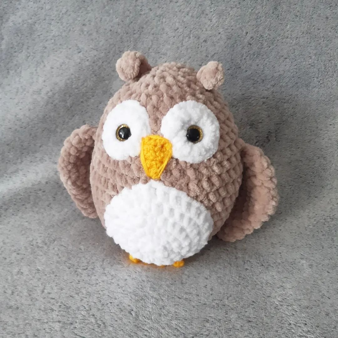 Owl & Snow Owl Amigurumi Free Pattern – Amigurumi