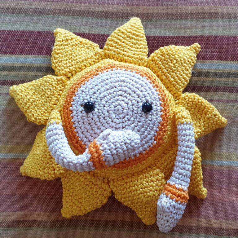 Amigurumi Sun Crochet Free Pattern Amigurumi