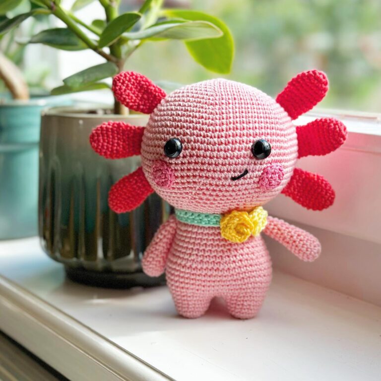 Amigurumi Axolotl Free Pattern – Amigurumi