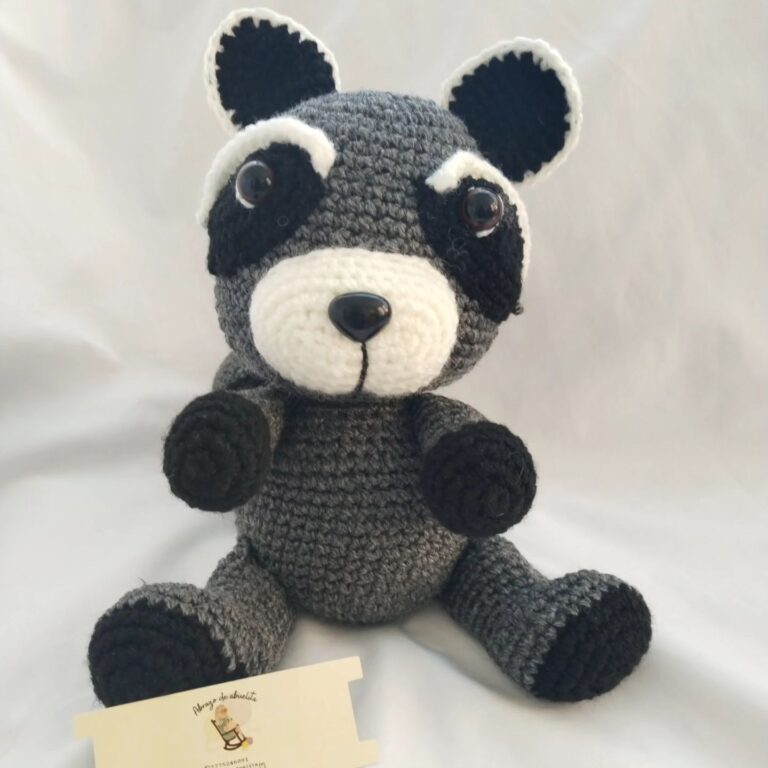 Knitting Raccoon Amigurumi Free Pattern – Amigurumi