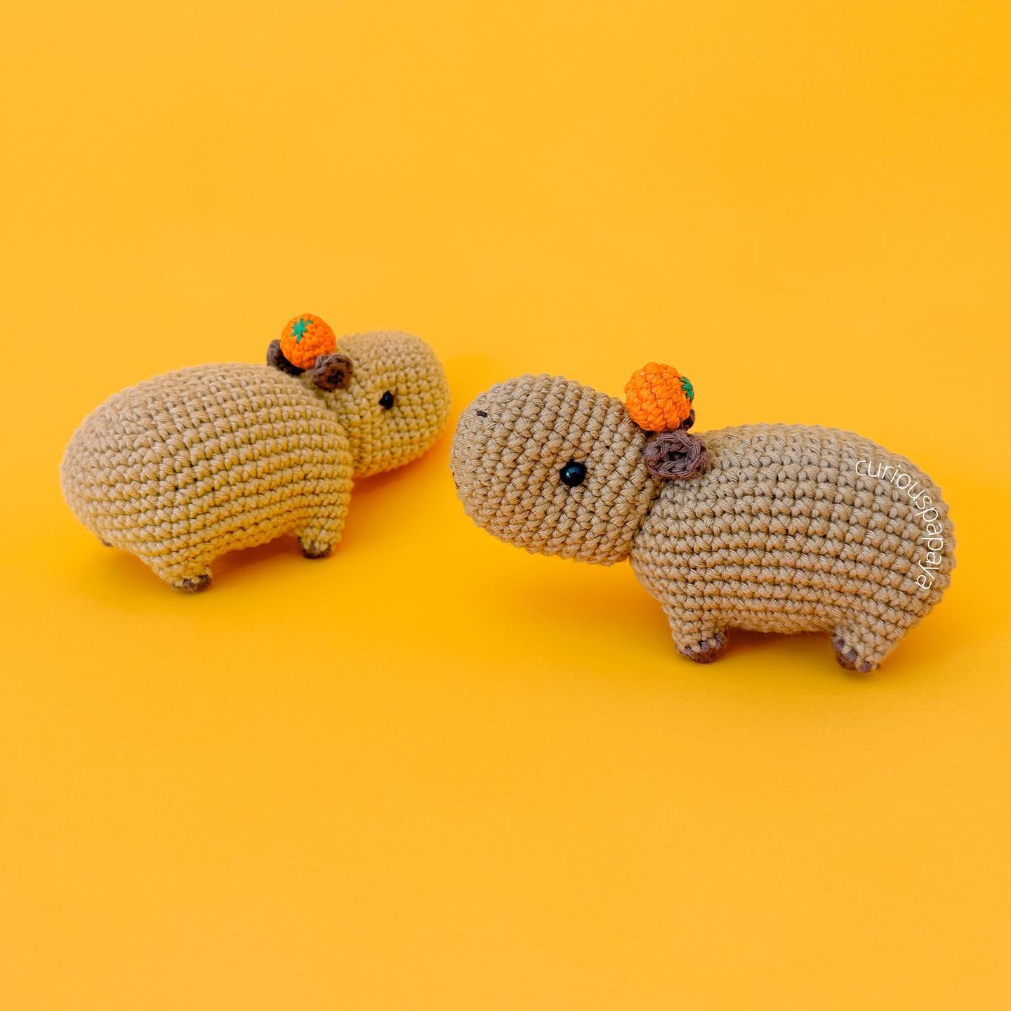 Amigurumi Capybara Free Crochet Pattern Amigurumi