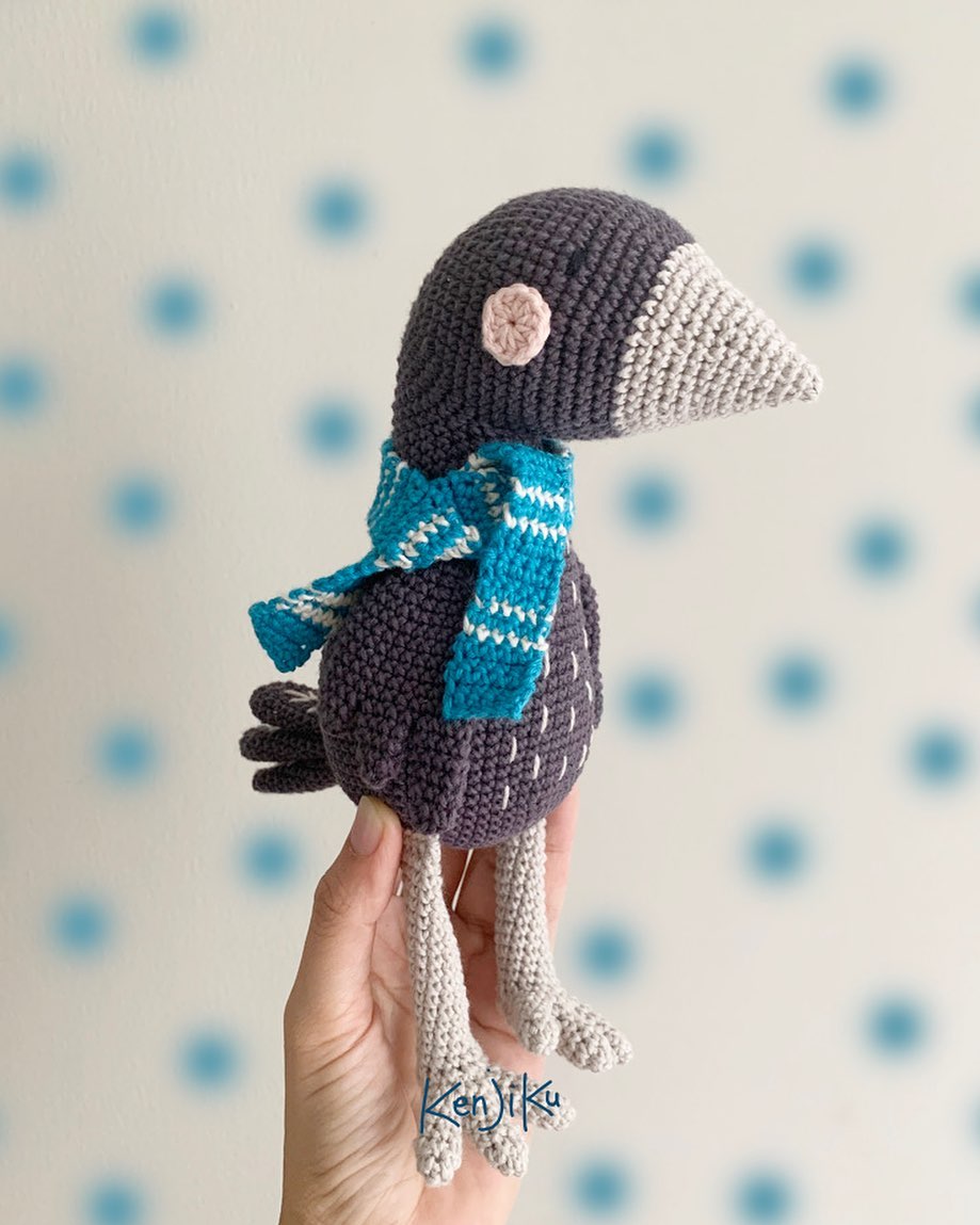 Crow Amigurumi Free Crochet Pattern – Amigurumi